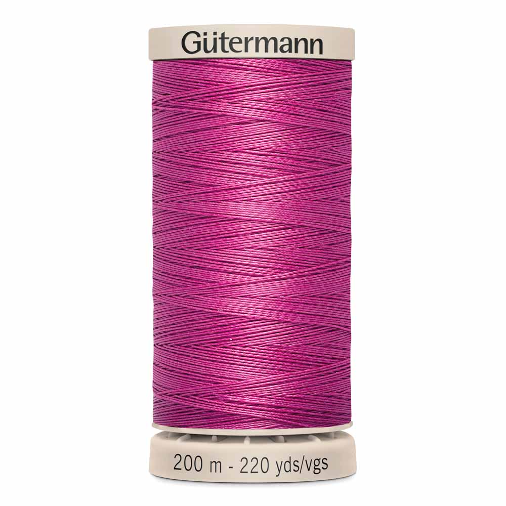 GÜTERMANN Hand Quilting 50wt Thread 200m - Hot Pink