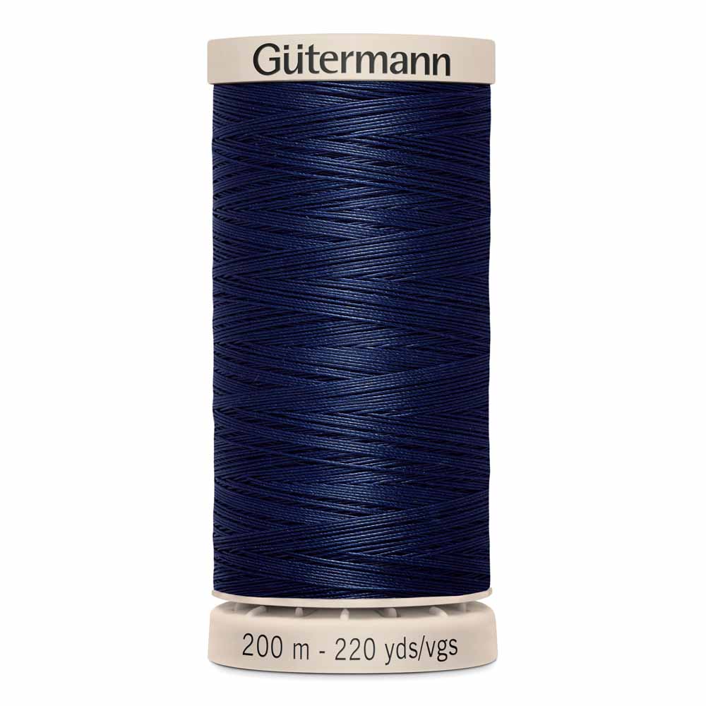 GÜTERMANN Hand Quilting 50wt Thread 200m - Navy