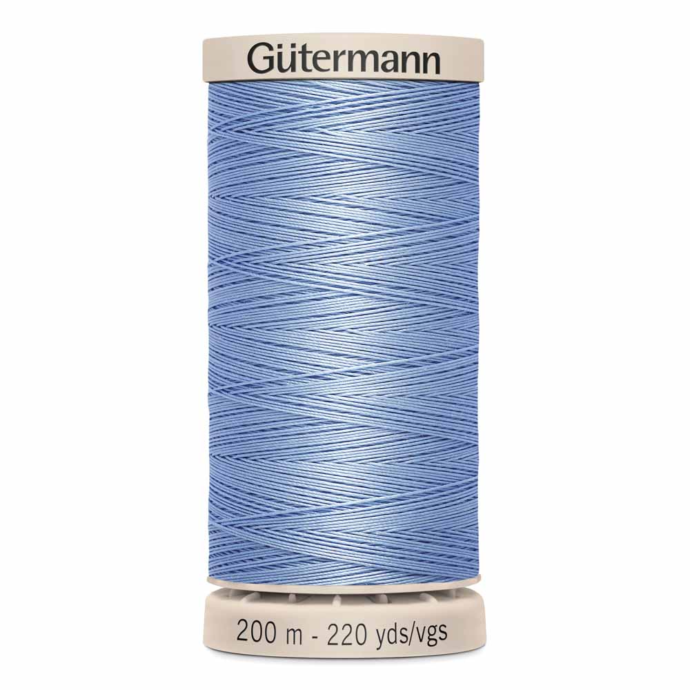 GÜTERMANN Hand Quilting 50wt Thread 200m - Airway Blue