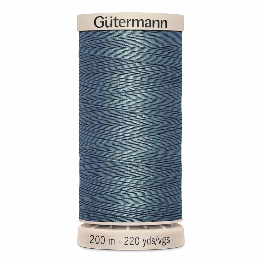 GÜTERMANN Hand Quilting 50wt Thread 200m - Med. Glacier