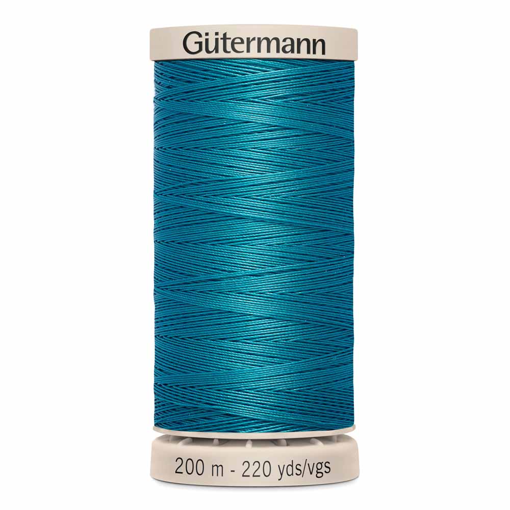 GÜTERMANN Hand Quilting 50wt Thread 200m - Turquoise