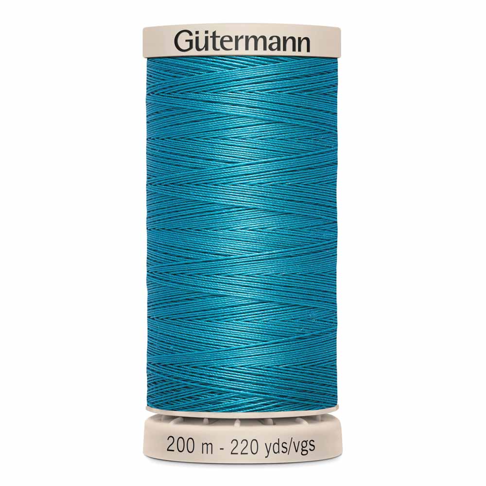 GÜTERMANN Hand Quilting 50wt Thread 200m - Peacock Teal