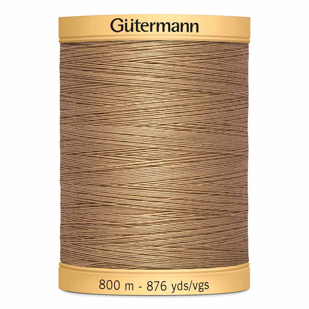 GÜTERMANN Cotton 50wt Thread 800m - Taupe