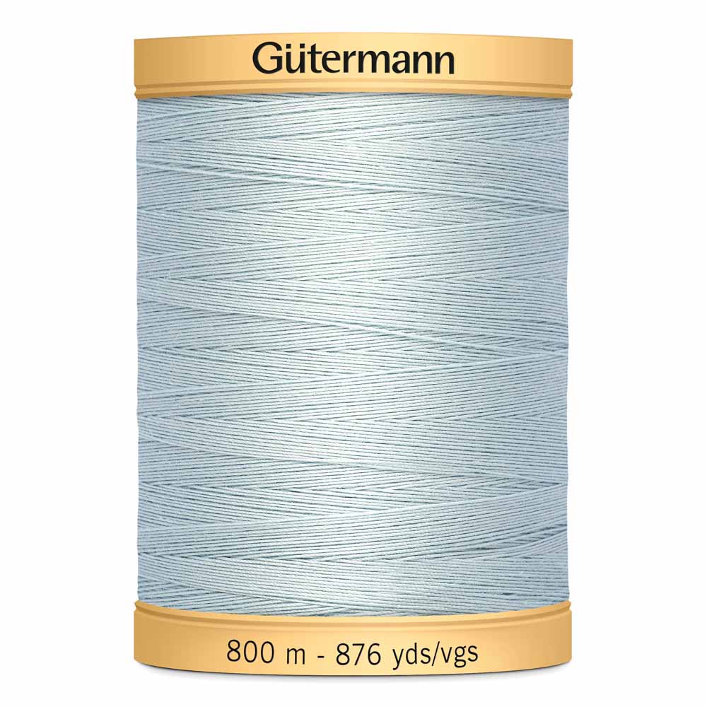 GÜTERMANN Cotton 50wt Thread 800m - Lt. Blue