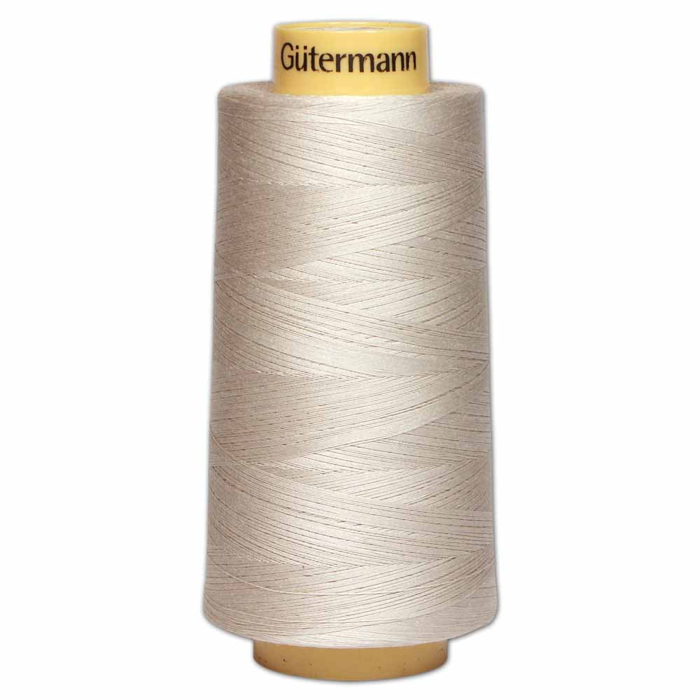 GÜTERMANN Cotton 50wt Thread 3000m - Lt. Grey