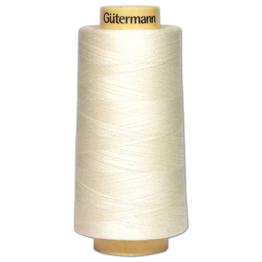 GÜTERMANN Cotton 50wt Thread 3000m - Lt. Cream
