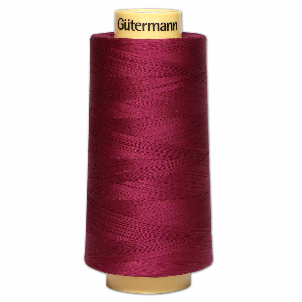 GÜTERMANN Cotton 50wt Thread 3000m - Burgundy