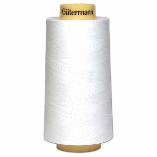 GÜTERMANN Cotton 50wt Thread 3000m - White