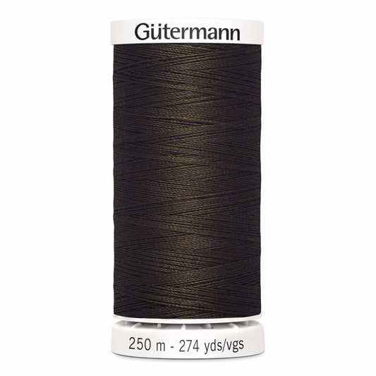 GÜTERMANN MCT Sew-All Polyester Thread 250 m (273 yd) - Espresso