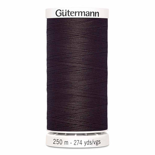GÜTERMANN MCT Sew-All Polyester Thread 250 m (273 yd) - Seal Brown