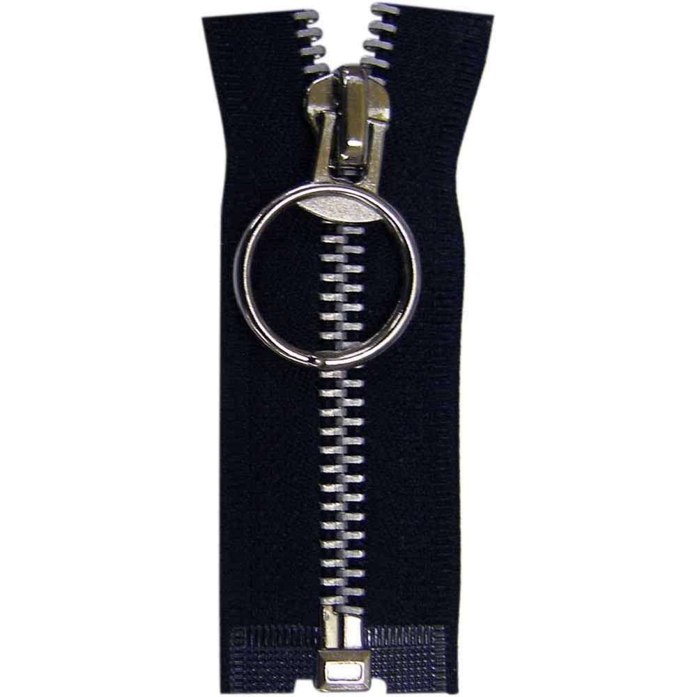COSTUMAKERS 60 cm (24 in) Outerwear One-Way Separating Zipper – Navy