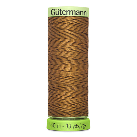 GÜTERMANN Top Stitch rPet Thread 30m - Cinnamon Brown