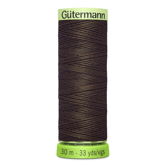 GÜTERMANN Top Stitch rPet Thread 30m - Brown Cocoa
