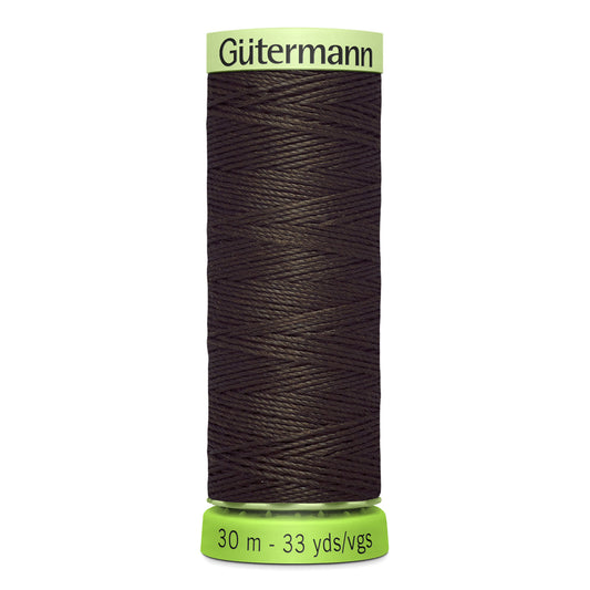 GÜTERMANN Top Stitch rPet Thread 30m - Brown Toffee