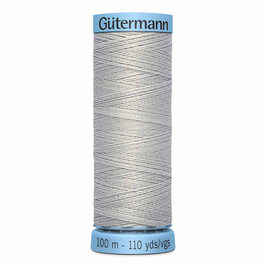 GÜTERMANN Silk S 303 Thread 100 m - Gray