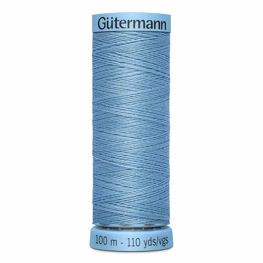GÜTERMANN Silk S 303 Thread 100 m - Blue