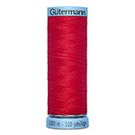GÜTERMANN Silk S 303 Thread 100 m - Bright Red