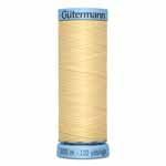 GÜTERMANN Silk S 303 Thread 100 m - Lt. Yellow