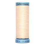 GÜTERMANN Silk S 303 Thread 100 m - Cream