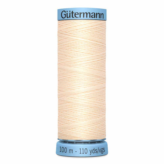 GÜTERMANN Silk S 303 Thread 100 m - Cream