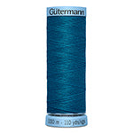 GÜTERMANN Silk S 303 Thread 100 m - Blue Green