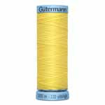 GÜTERMANN Silk S 303 Thread 100 m - Yellow