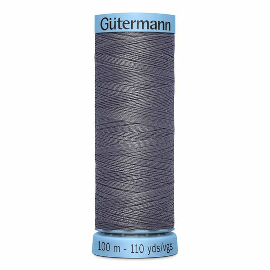 GÜTERMANN Silk S 303 Thread 100 m - Dark Grey
