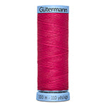 GÜTERMANN Silk S 303 Thread 100 m - Dark Pink