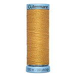 GÜTERMANN Silk S 303 Thread 100 m - Dark Yellow