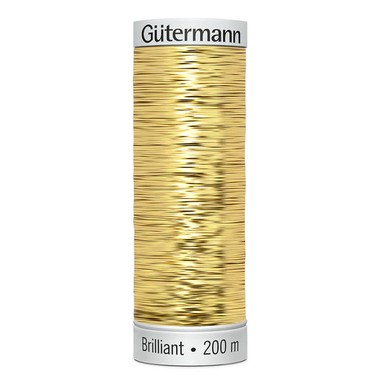 GÜTERMANN Brilliant Metallic Thread 200 m (219 yd) - 9315