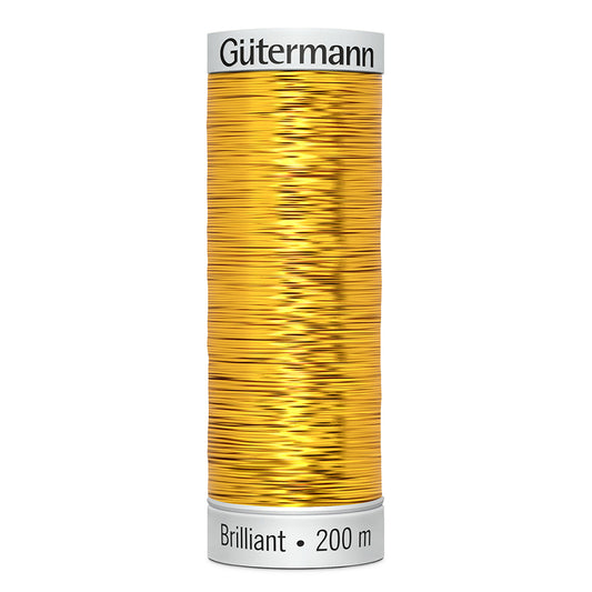 GÜTERMANN Brilliant Metallic Thread 200 m (219 yd) - 9318