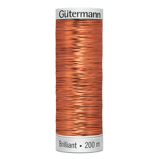 GÜTERMANN Brilliant Metallic Thread 200 m (219 yd) - 9324