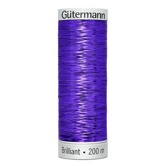 GÜTERMANN Brilliant Metallic Thread 200 m (219 yd) - 9342
