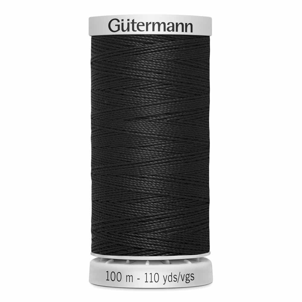 GÜTERMANN Extra Strong M 782 Polyester Thread 100 m - Black