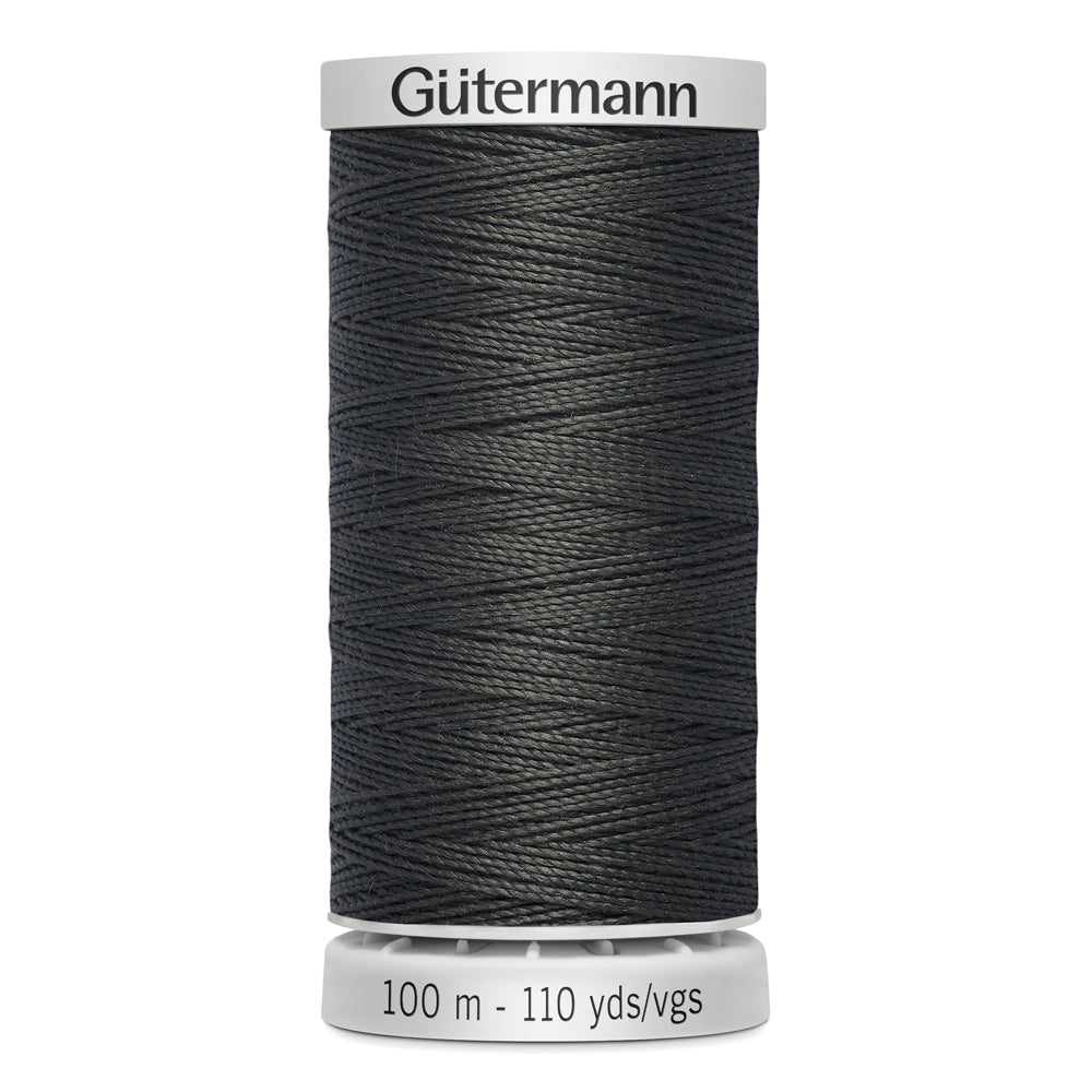 GÜTERMANN Extra Strong M 782 Polyester Thread 100 m - Charcoal Grey
