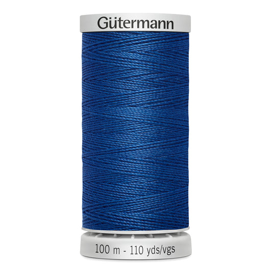 GÜTERMANN Extra Strong M 782 Polyester Thread 100 m (109 yd) - Royal Blue