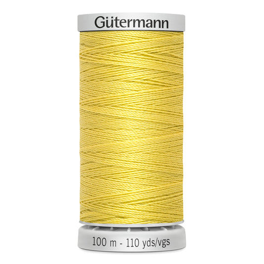 GÜTERMANN Extra Strong M 782 Polyester Thread 100 m (109 yd) - Banana Yellow