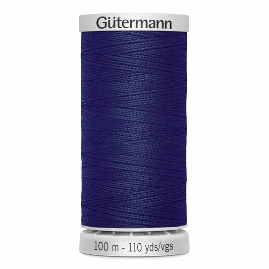 GÜTERMANN Extra Strong M 782 Polyester Thread 100 m (109 yd) - Dark Midnight