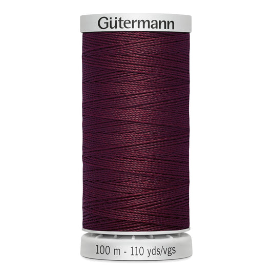 GÜTERMANN Extra Strong M 782 Polyester Thread 100 m (109 yd) - Burgundy