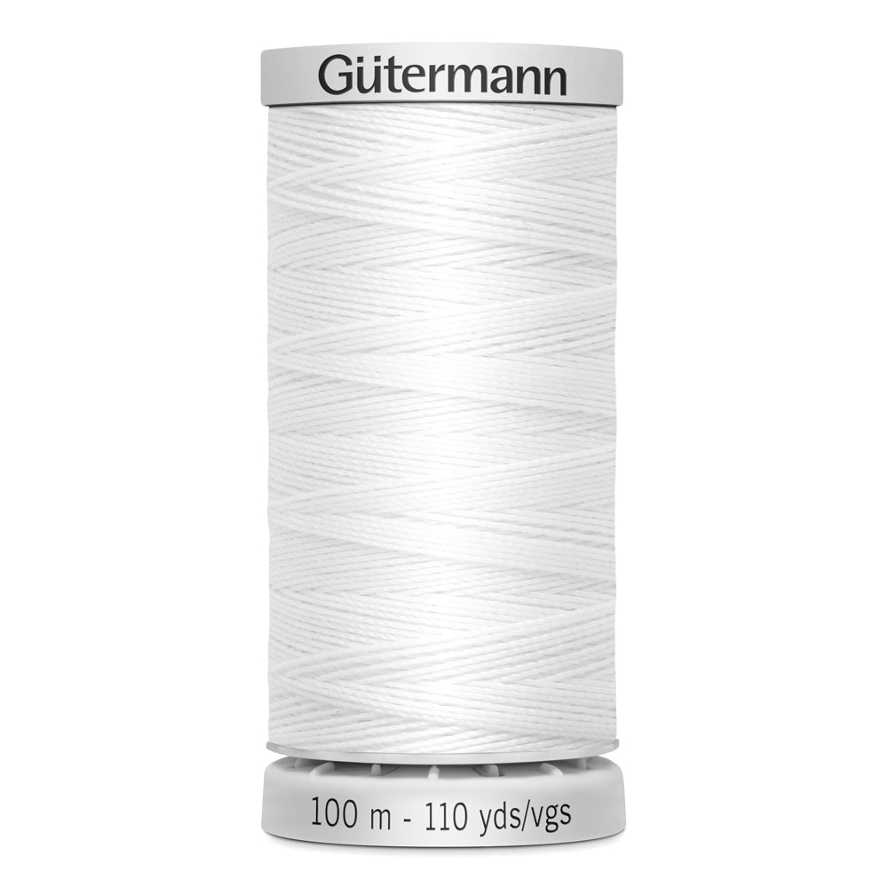 GÜTERMANN Extra Strong M 782 Polyester Thread 100 m - White
