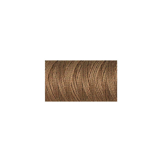 SULKY Cotton Solid Colour 12wt Thread 46m - Nutmeg