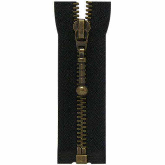 COSTUMAKERS Outerwear One Way Separating Zipper 55cm (22") - Black - 1747