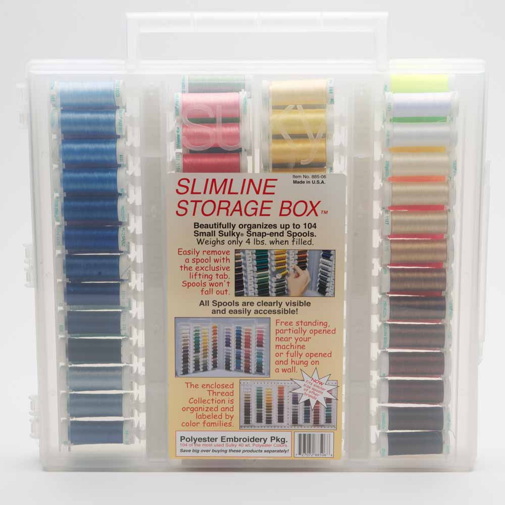 SULKY Slimline Poly Deco Embroidery Assortment