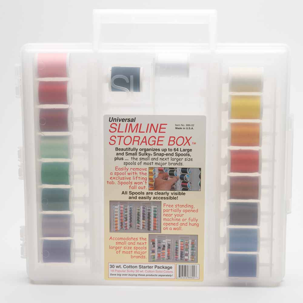 SULKY Universal Slimline 30wt Cotton Starter Assortment