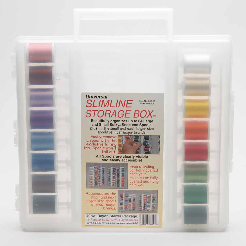 SULKY Universal Slimline 40wt Rayon Starter Assortment