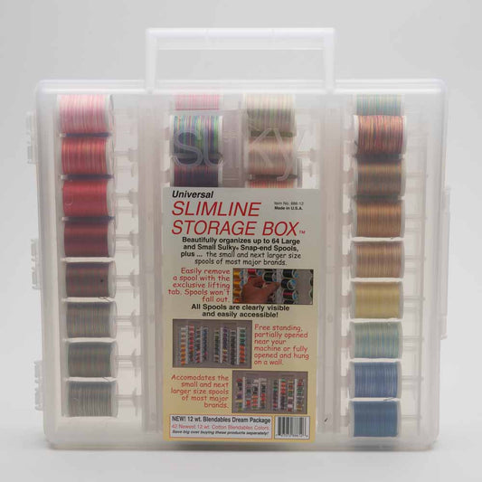 SULKY Universal Slimline 12wt Cotton Blendables Assortment