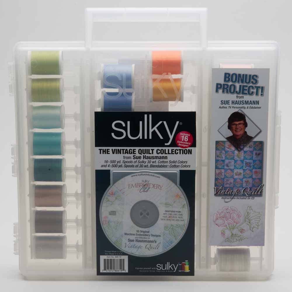 SULKY Universal Slimline Sue Hausmann Vintage Quilt Collection