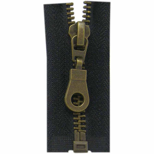 COSTUMAKERS Outerwear One Way Separating Zipper 45cm (18") - Black - 1749