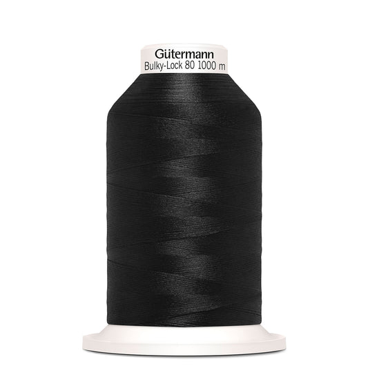GÜTERMANN Bulky Lock 80 wt Thread 1,000 m - Col. 000