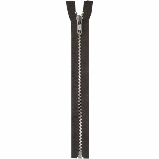 COSTUMAKERS Activewear One-Way Separating Zipper 25 cm Sept. Brown - SKU 5025570